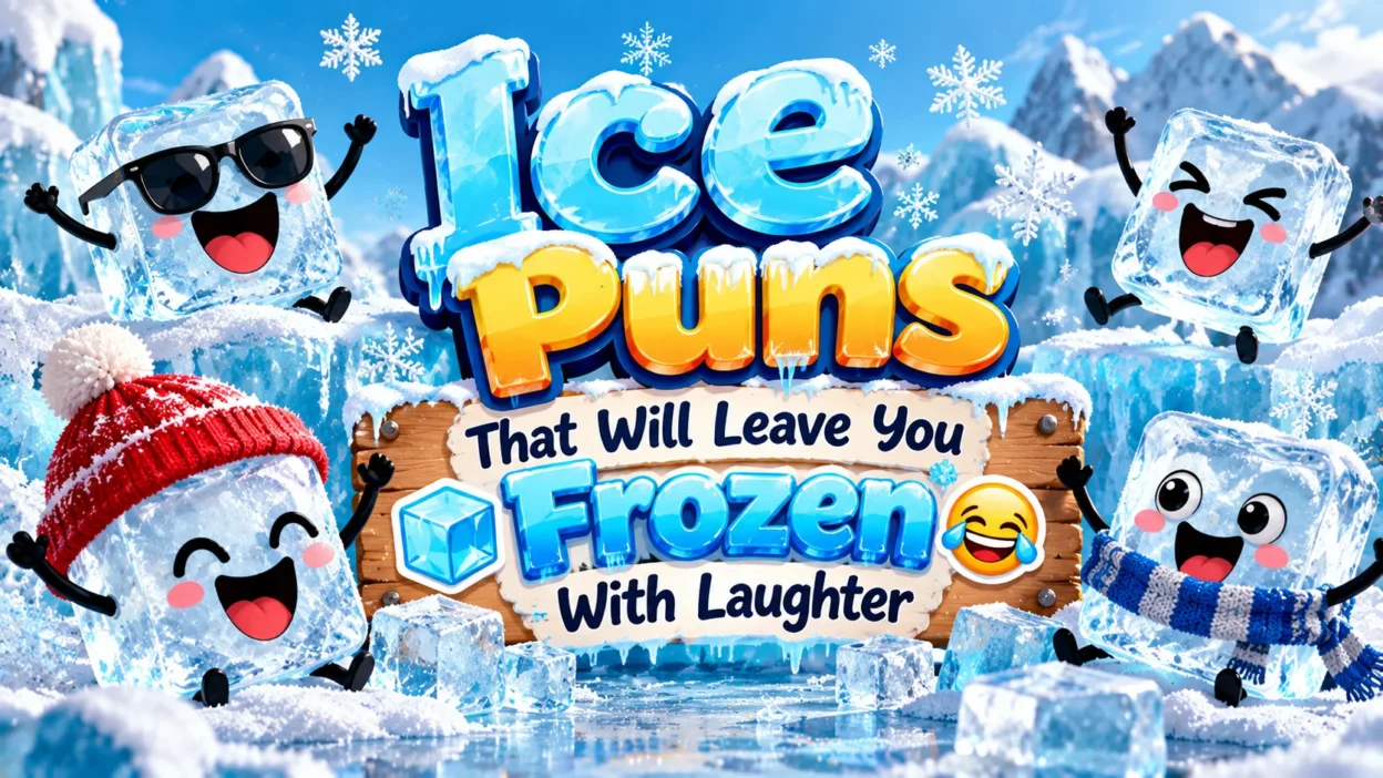 Ice Puns That Will Leave You Frozen With Laughter 🧊