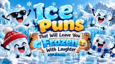 Ice Puns That Will Leave You Frozen With Laughter 🧊