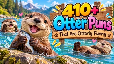 410+ Otter Puns That Are Otterly Funny