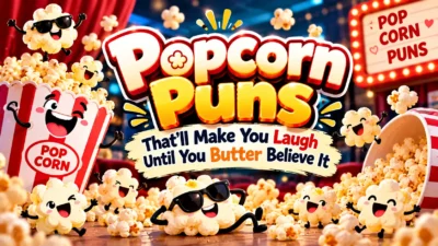 Popcorn Puns That’ll Make You Laugh Until You Butter Believe It