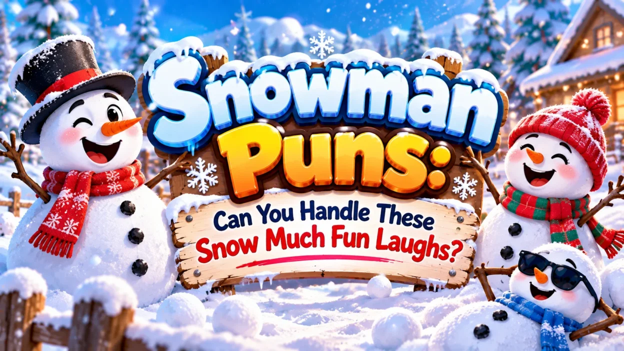 Snowman Puns Can You Handle These Snow Much Fun Laughs