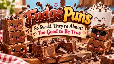Fudge Puns So Sweet, They’re Almost Too Good to Be True 🍫