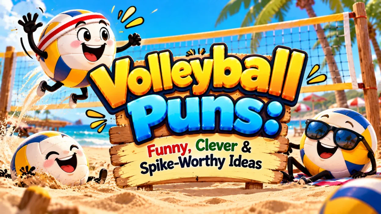 Volleyball Puns Funny, Clever & Spike-Worthy Ideas